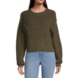 Arizona-Juniors Womens Mock Neck Pullover Sweater